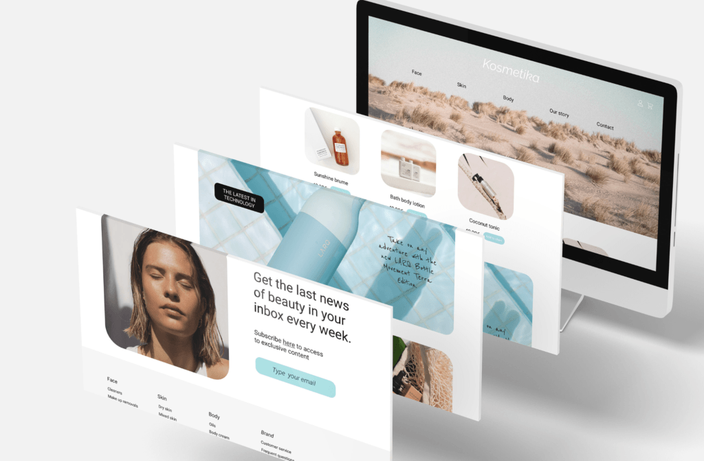 diseño de ecommerce - Manxa Studio