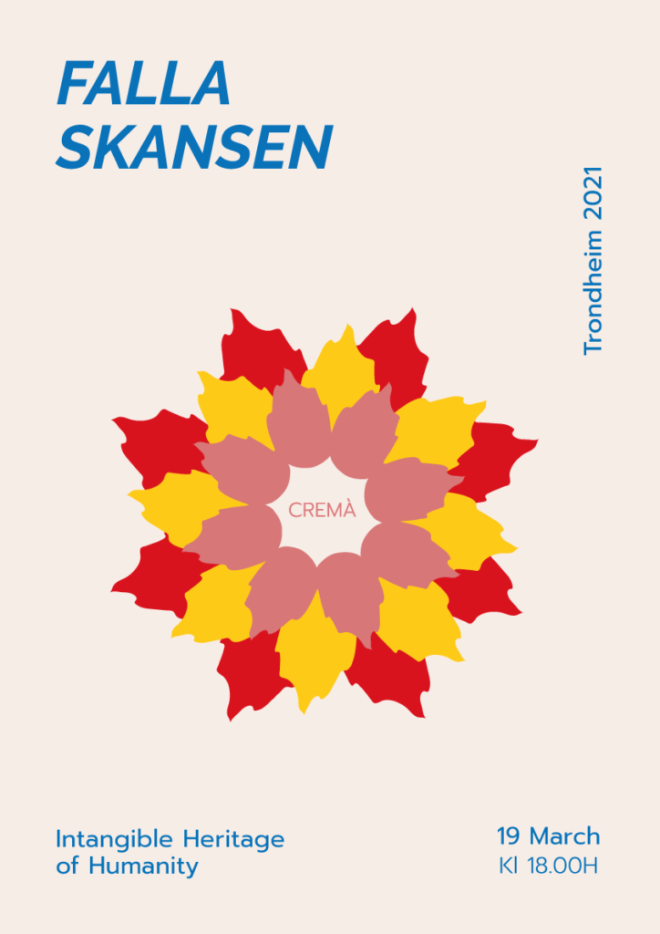 Diseño de cartel para Falla Skansen​
