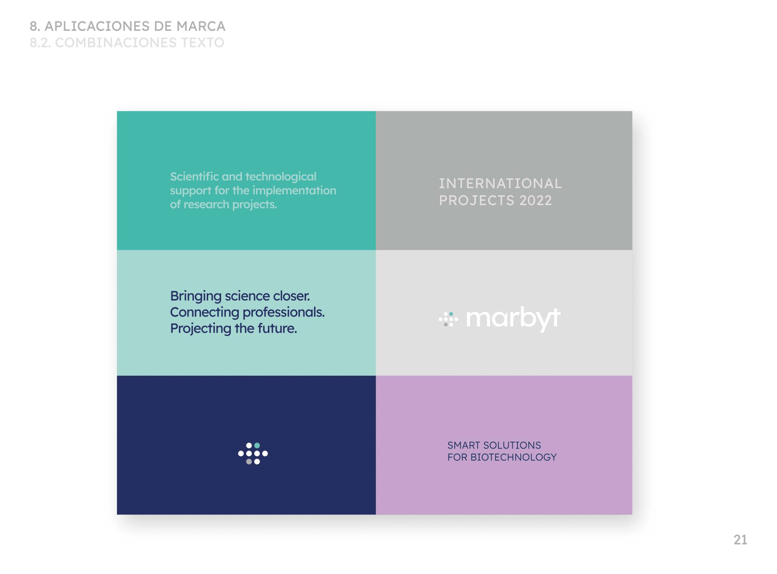 Branding y Naming para Marbyt | Biotecnología